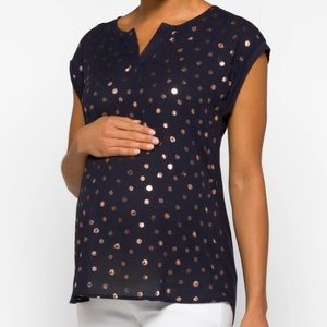 NWT Full Moon Reece Maternity Top